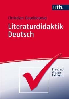 Literaturdidaktik Deutsch von Brill   Schöningh / UTB