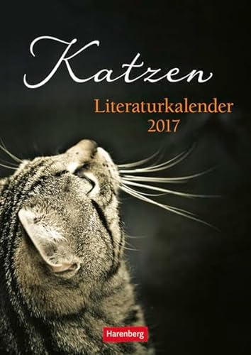 Literaturkalender Katzen Wochen-Kulturkalender 2024. 53 Katzenporträts und katzenverliebte Literaturauszüge in einem Wochenkalender 2024. Dekorativer Kalender für Katzenliebhaber von Harenberg