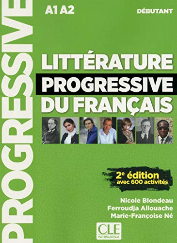 Litterature progressive du francais - Niveau debutant (A1/A2) + CD: Livre debutant (A1-A von Cle