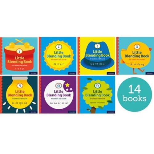 Little Blending Books for Letters and Sounds: Mixed Pack of 14 von OUP Oxford
