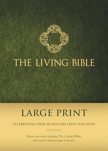 Living Bible Paraphrased-LIV-Large Print: Paraphrased, Green von Tyndale House Publishers