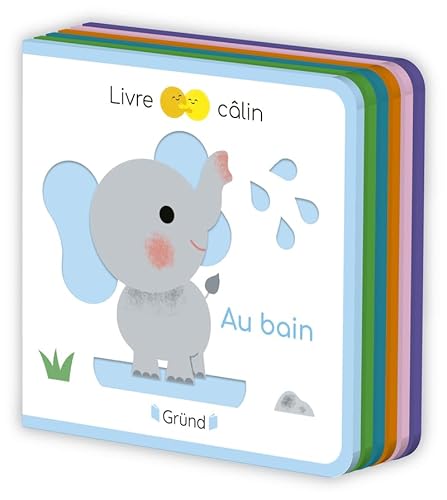 Livre câlin mini feutrine - Au bain von GRUND