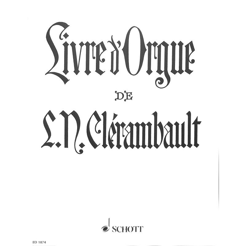 Livre d'orgue