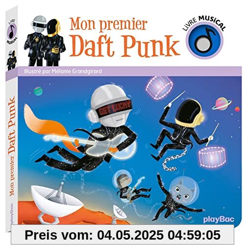 Livre musical - Mon premier Daft Punk