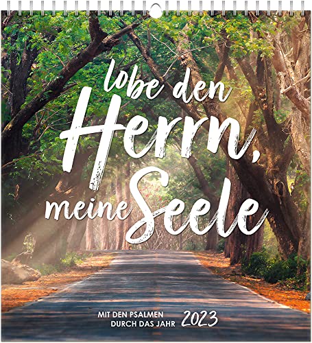Lobe den Herrn, meine Seele 2023 - Postkartenkalender: Mit den Psalmen durch das Jahr von Gerth Medien