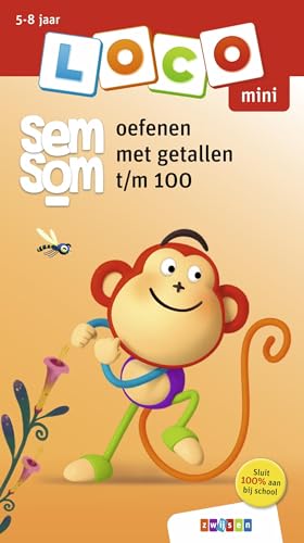 Loco mini semsom oefenen met getallen t/m 100 von Uitgeverij Zwijsen