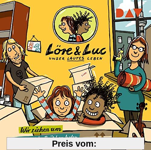 Löre & Luc – Unser lautes Leben (1). Folge 1: Wir ziehen um / Folge 2: Ich gehe allein Brötchen holen: Hörspiele mit Ilja Richter u.v.a. (1 CD)