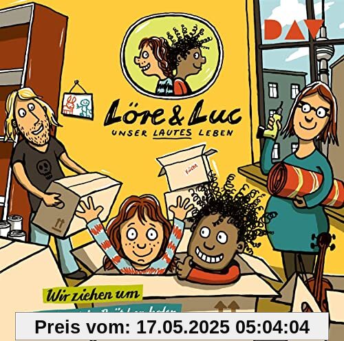 Löre & Luc – Unser lautes Leben (1). Folge 1: Wir ziehen um / Folge 2: Ich gehe allein Brötchen holen: Hörspiele mit Ilja Richter u.v.a. (1 CD)