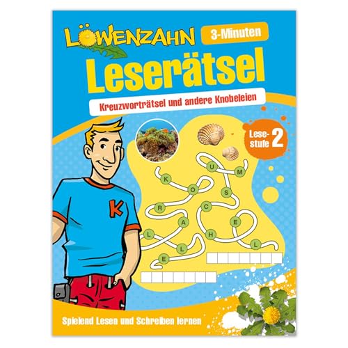 Löwenzahn-3-Minuten Leserätsel: Kreuzworträtsel und andere Knobeleien: Lern- und Rätselspaß mit Kreuzworträtseln und Buchstabensalaten – für Lesestufe 2 Löwenzahn-3-Minuten Leserätsel: Kreuzworträtsel und andere Knobeleien: Lern- und Rätselspaß mit Kreuzworträtseln und Buchstabensalaten – für Lesestufe 2 von LINGEN