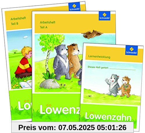 Löwenzahn - Ausgabe 2015: Arbeitshefte A und B mit Lernentwicklungsheft im Paket