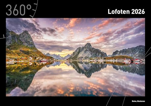 Lofoten Premiumkalender 2026 (360° Premiumkalender 2026: Format 50 x 35 cm) von 360° medien