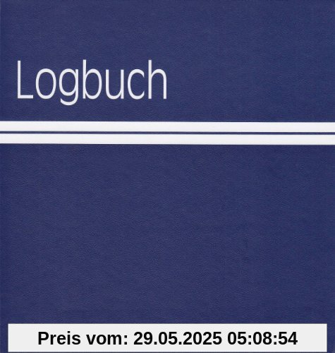 Logbuch: Rubriken zum Eintragen der Angaben über Wind, Seegang, Wetter, Kurs- und Segelführung, Logstand und Seemeilen