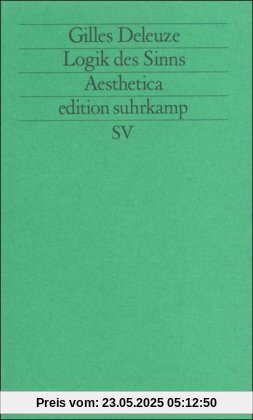 Logik des Sinns (edition suhrkamp)