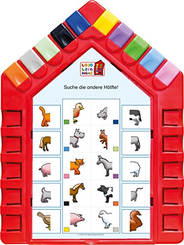 Logo Lernhaus: Set 1 Kinderwissen 3-4-jährige Kinder (Logo Lernhaus: Mein Lernsteckspiel: Spielen - Lernen - Kontrollieren) von Georg Westermann Verlag