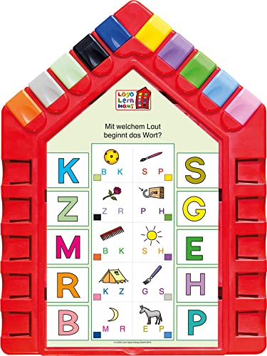 Logo Lernhaus: Set 2 Vorschulwissen 4-5-jährige Kinder (Logo Lernhaus: Mein Lernsteckspiel: Spielen - Lernen - Kontrollieren) Logo Lernhaus: Set 2 Vorschulwissen 4-5-jährige Kinder (Logo Lernhaus: Mein Lernsteckspiel: Spielen - Lernen - Kontrollieren)