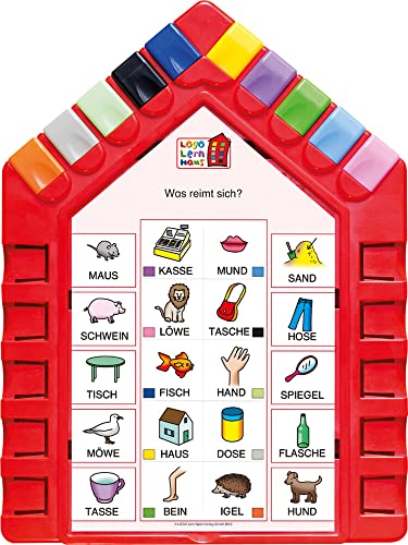 Logo Lernhaus: Set 3 Schulstart 5-6-jährige Kinder (Logo Lernhaus: Mein Lernsteckspiel: Spielen - Lernen - Kontrollieren) Logo Lernhaus: Set 3 Schulstart 5-6-jährige Kinder (Logo Lernhaus: Mein Lernsteckspiel: Spielen - Lernen - Kontrollieren)