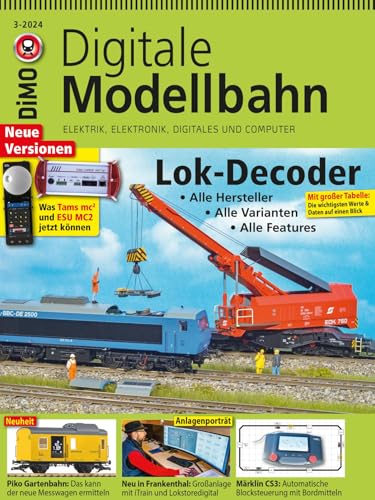 Lokdecoder: alle Hersteller, alle Varianten, alle Features: Digitale Modellbahn 3/2024 Lokdecoder: alle Hersteller, alle Varianten, alle Features: Digitale Modellbahn 3/2024 von Verlagsgruppe Bahn