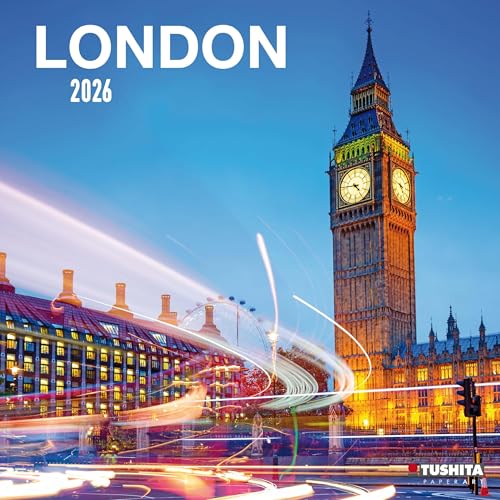 London 2026: Kalender 2026 (Cities) von Tushita PaperArt