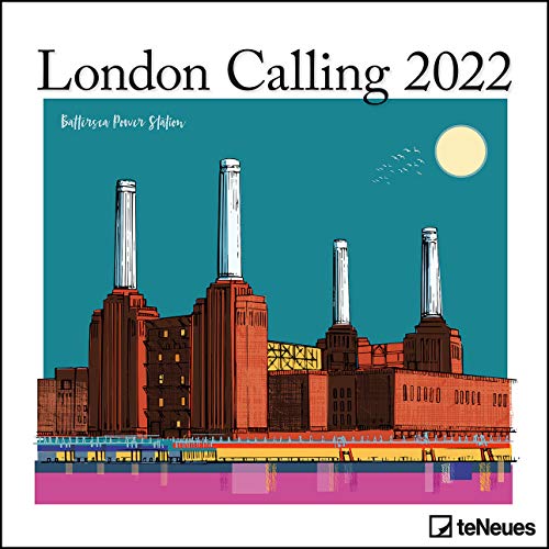 London Calling 2022 - Wand-Kalender - Broschüren-Kalender - 30x30 - 30x60 geöffnet von teNeues Calendar & Statio