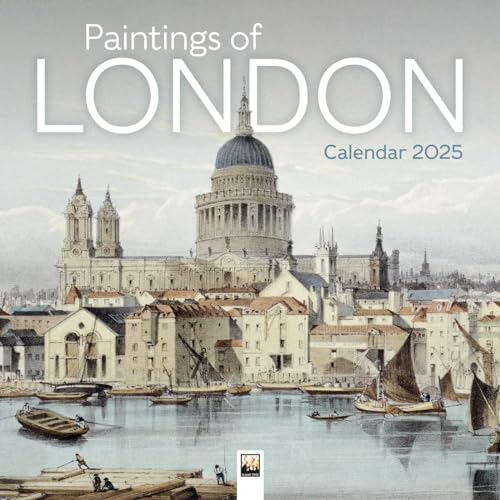 London Museum: Paintings of London 2025 Wall Calendar von Flame Tree Publishing