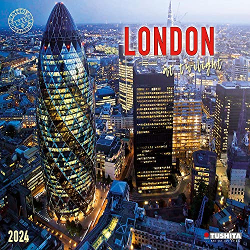 London at Twilight 2024: Kalender 2024 (Cities) von Tushita PaperArt