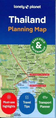 Lonely Planet Thailand Planning Map von Lonely Planet