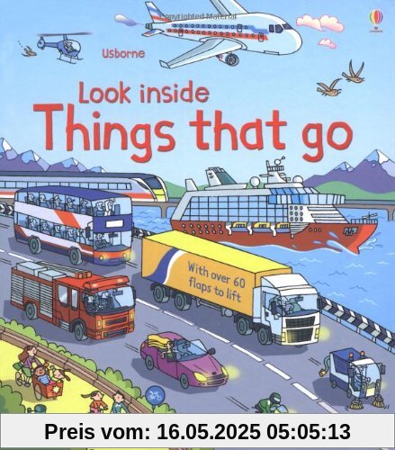 Look Inside Things That Go (Usborne Look Inside)