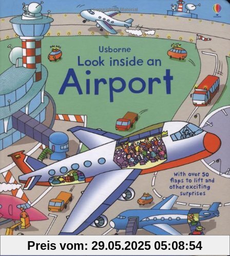 Look Inside an Airport (Usborne Look Inside)