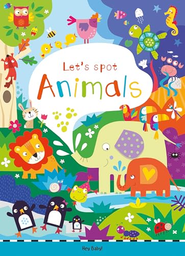 Look & Find Animals (Look & Find Foldout Board Book) von North Parade Publishing
