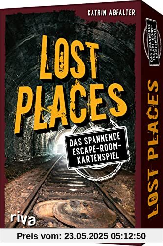 Lost Places – Rette Deutschlands geheimnisvollste Orte: Das spannende Escape-Room-Kartenspiel. Das perfekte Geschenk für Rätselfans. Handliches Format für unterwegs. Ab 12 Jahren