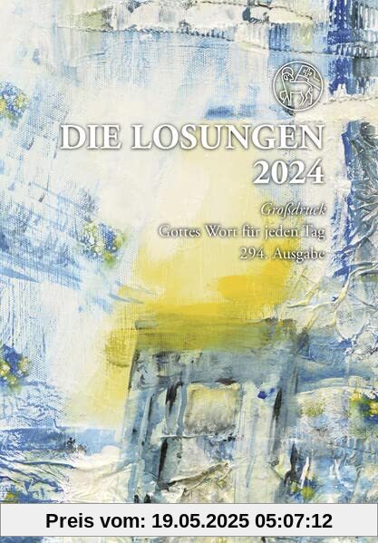 Losungen Deutschland 2024 / Die Losungen 2024: Geschenk-Grossdruckausgabe