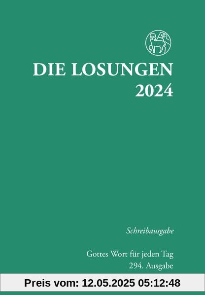 Losungen Deutschland 2024 / Die Losungen 2024: Schreibausgabe