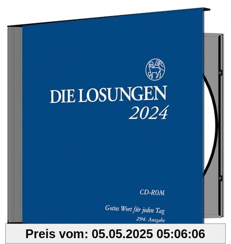 Losungen Deutschland 2024 / Losungs-CD 2024 Losungen Deutschland 2024 / Losungs-CD 2024