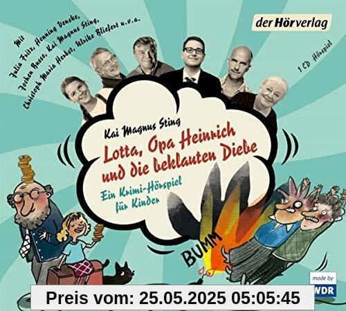 Lotta, Opa Heinrich und die beklauten Diebe (Die Lotta-Reihe, Band 1)