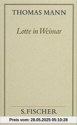 Lotte in Weimar: Roman