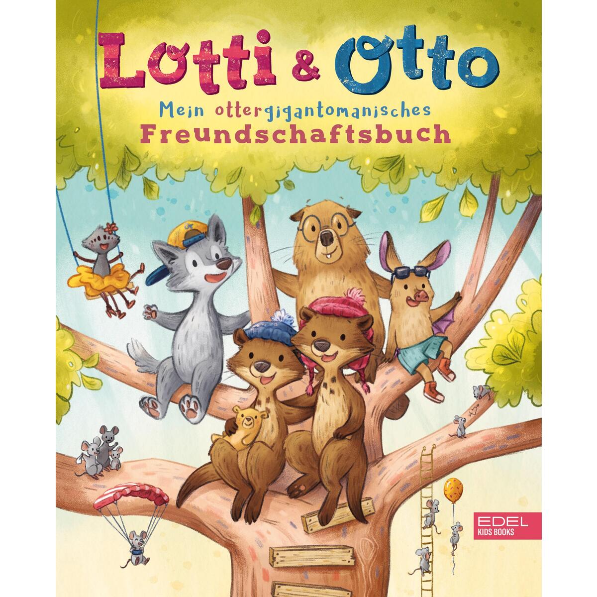 Lotti und Otto - Mein ottergigantomanisches Freundschaftsbuch von Karibu