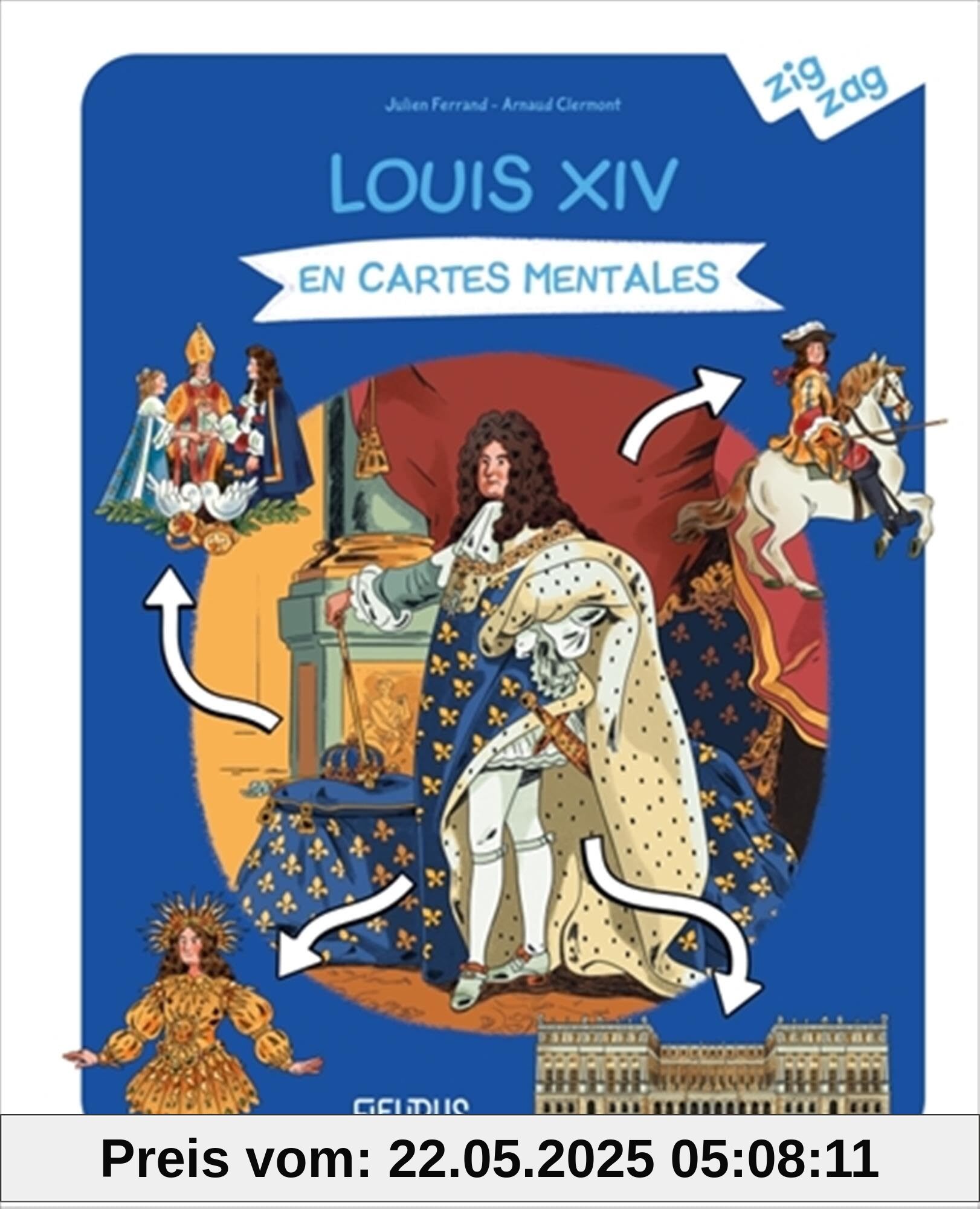 Louis XIV en cartes mentales