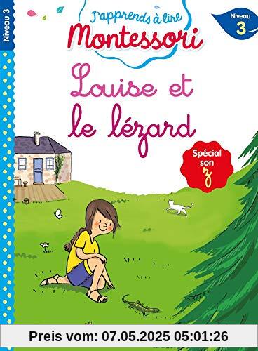 Louise et le lézard (son z/s), niveau 3 - J'apprends à lire Montessori