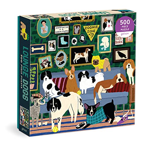 Lounge Dogs Puzzle: 500 Pieces Lounge Dogs Puzzle: 500 Pieces