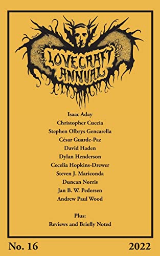 Lovecraft Annual No. 16 (2022) von Hippocampus Press