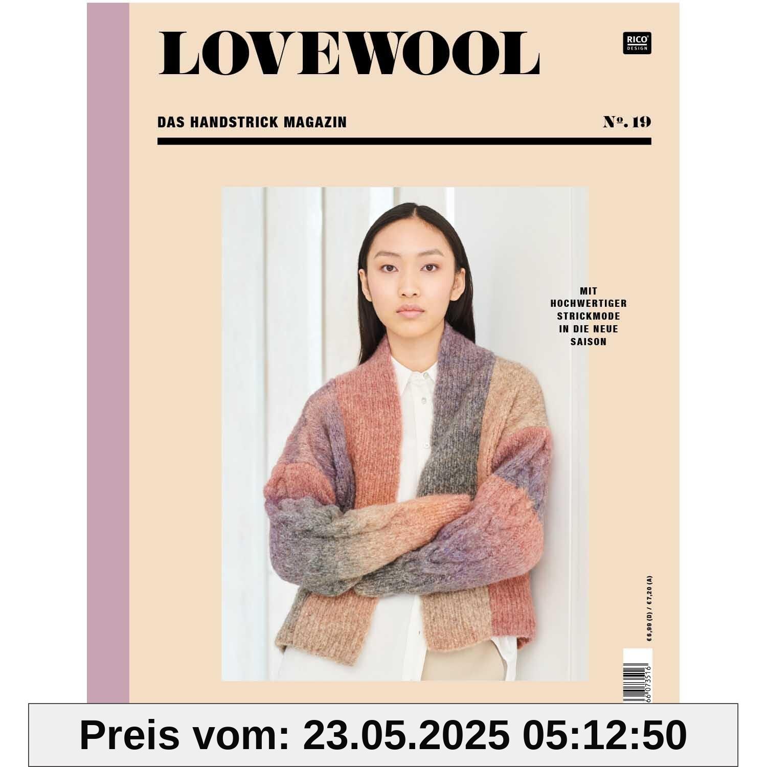 Lovewool 19: Das Handstrick Magazin, Herbst / Winter Kollektion 2024/25