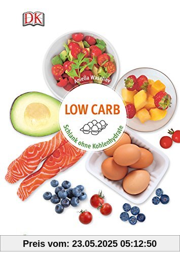 Low Carb: Schlank ohne Kohlenhydrate - Über 65 Rezepte von Frühstück bis Abendessen
