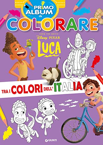 Luca. Primo album da colorare. Tra i colori dell'Italia. Ediz. a colori Luca. Primo album da colorare. Tra i colori dell'Italia. Ediz. a colori von Disney Libri