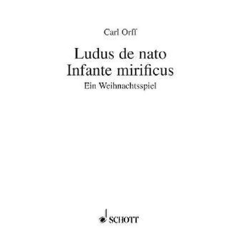 Ludus de nato infante Ludus de nato infante