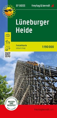 Lüneburger Heide, Erlebnisführer 1:190.000, freytag & berndt, EF 0033 von Freytag-Berndt u. Artaria