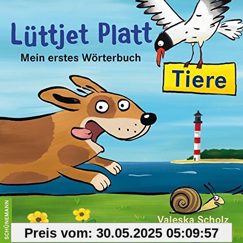 Lüttjet Platt - Tiere: Mein erstes Wörterbuch