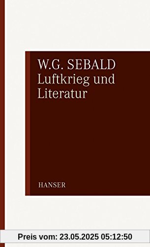 Luftkrieg und Literatur Luftkrieg und Literatur
