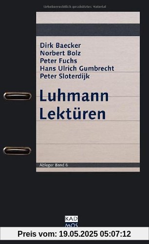 Luhmann Lektüren