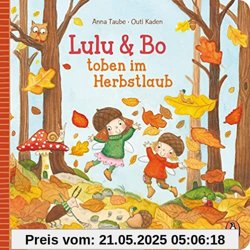 Lulu & Bo toben im Herbstlaub: Mit vielen Klappen für Kinder ab 2 Jahren (Die Lulu-und-Bo-Reihe, Band 3)