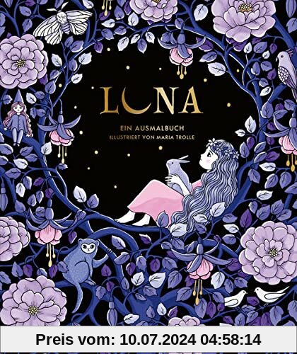 Luna – Ein Ausmalbuch